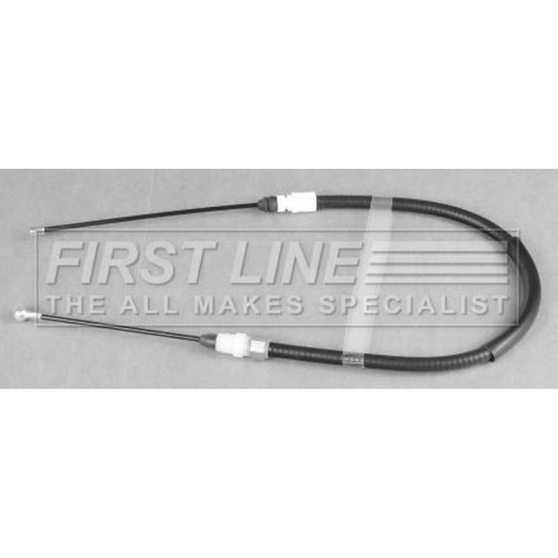 First Line Handbrake Cable Left Rear fits Peugeot 607 2000-2011 2.0 2.2 2.7 3.0
