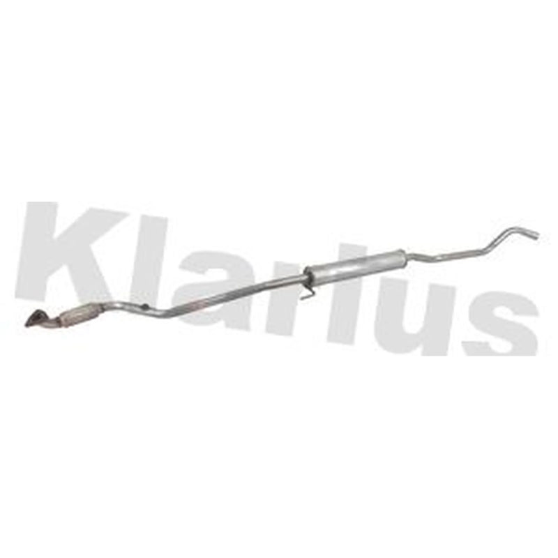 Klarius Box With Centre Pipe Centre fits Opel Corsa C 2000-2009 1.4