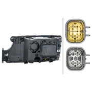 Hella Headlight Headlamp PY21W Right fits Man Tgs I 2006-2021