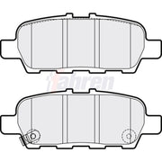 Fahren Rear Brake Pad Set FBP3816