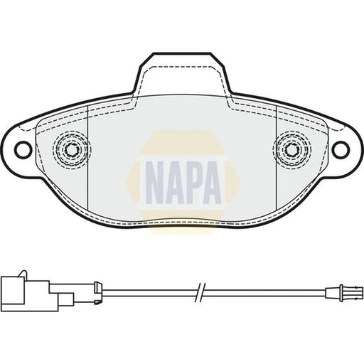 NAPA Front Brake Pad Set NBP1531