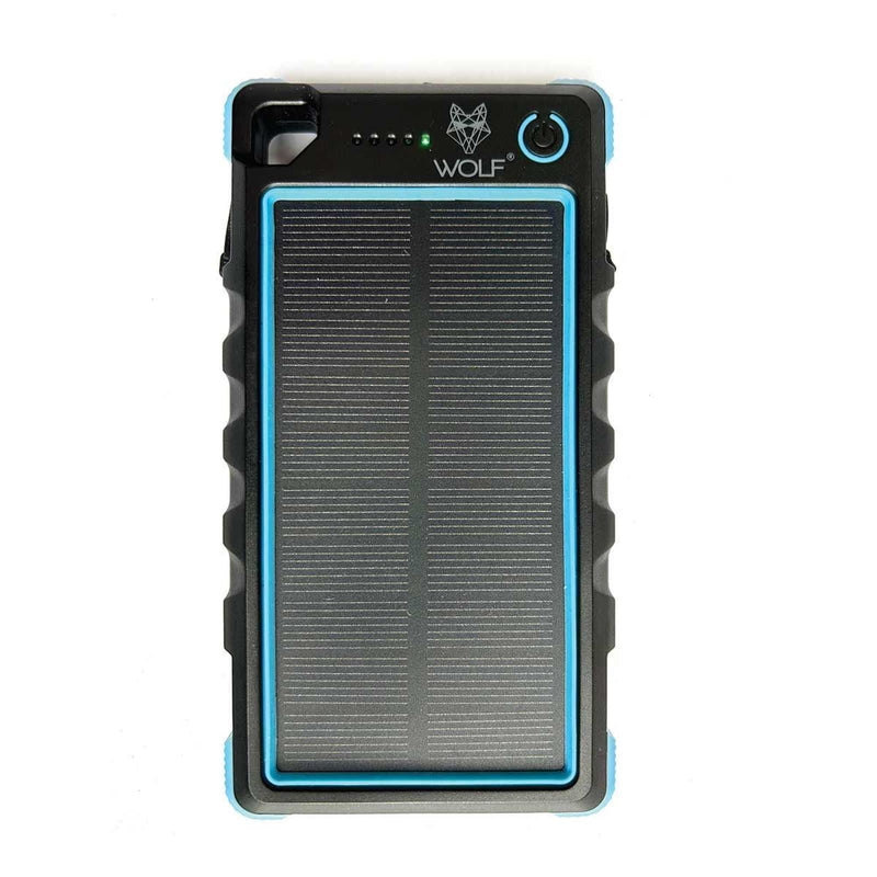 Wolf Outdoors SPB-10 Solar Power Bank Blue Edition Wolf Outdoors - Dynamic Drive