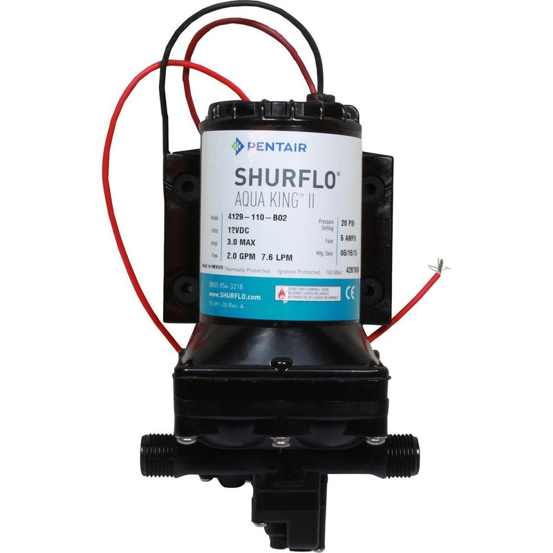 Shurflo Aqua King 2 Junior 12V 7.6 LPM 20PSI Nova - Dynamic Drive