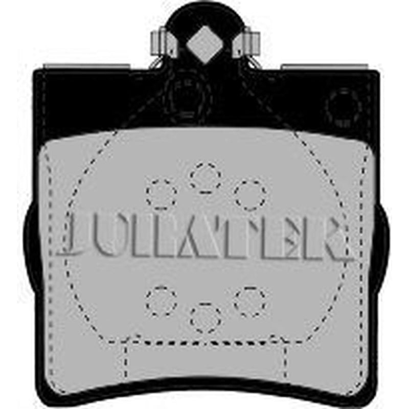 Juratek Rear Brake Pad Set fits Chrysler Crossfire 2003-2008 3.2