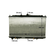 Mahle Engine Radiator fits Nissan Primera 2002-2008 2.0