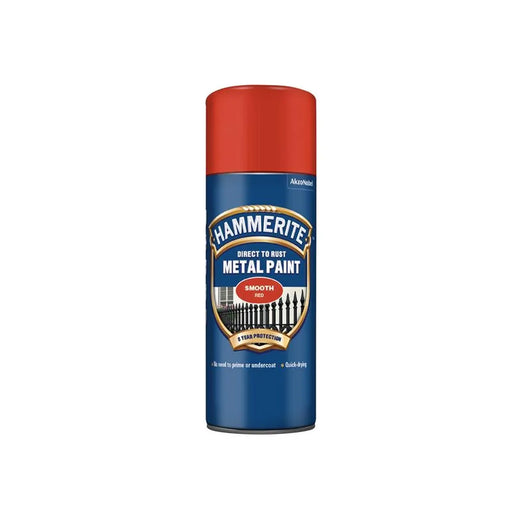 Hammerite Red Smooth Finish Aerosol Paint 400ml