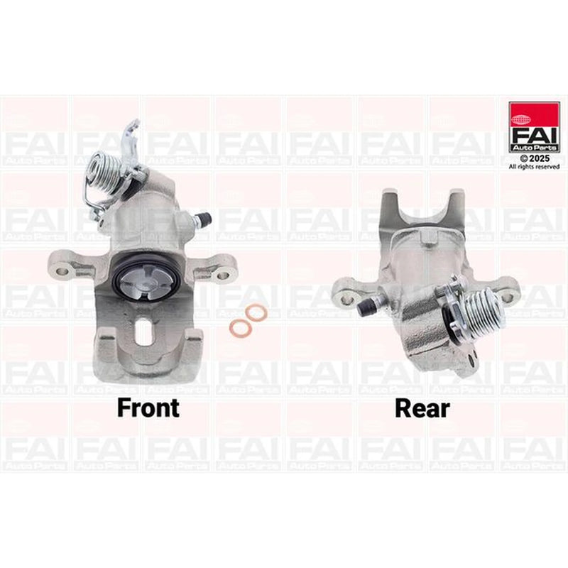 FAI Brake Caliper Assembly Rear Right fits Kia Cerato I 2004-2009 1.5 1.6 2.0
