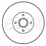 Key Parts Front & Rear Brake Discs & Pads fits Renault Megane II Sport Tourer