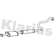 Klarius Box With Centre Pipe Centre fits Nissan Primera 1999-2002 1.8