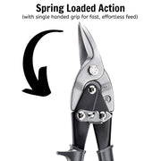 Teng Tools Tin Snip High Leverage Right/Straight Teng Tools - Dynamic Drive