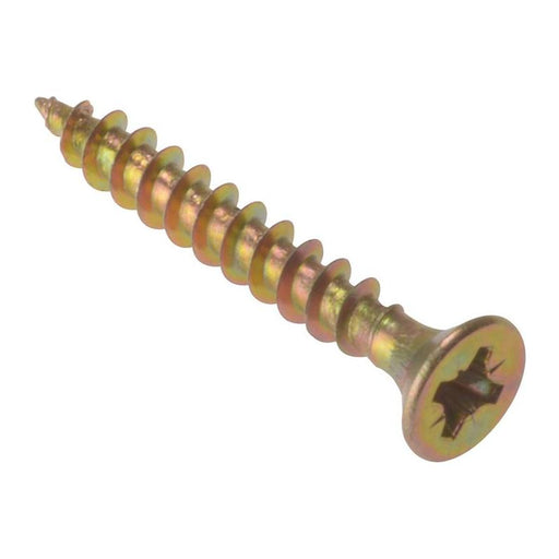 Forgefix Multi-Purpose Pozi Compatible Screw CSK ST ZYP 3.5 x 15mm Box 200 ForgeFix - NN4 Online