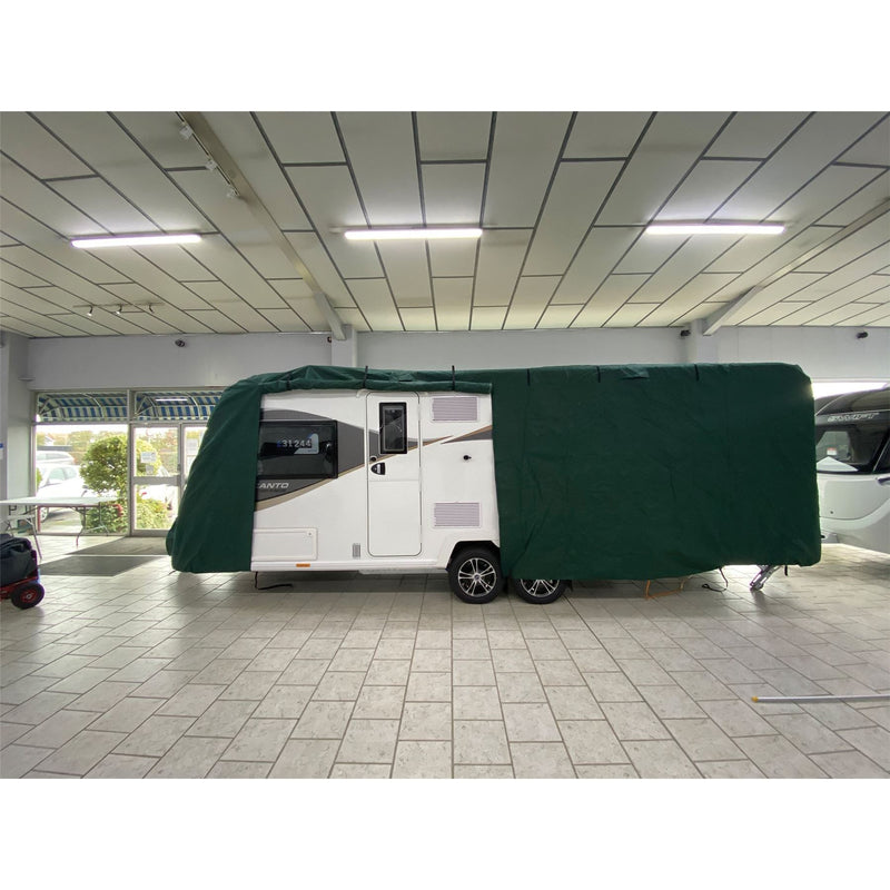 Caravan cover max (small , 360 - 420 cm) green 4342G8 Quest - Dynamic Drive