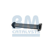 BM Catalysts Exhaust Pipe OD fits Nissan Navara NP300 2009 on 2.5