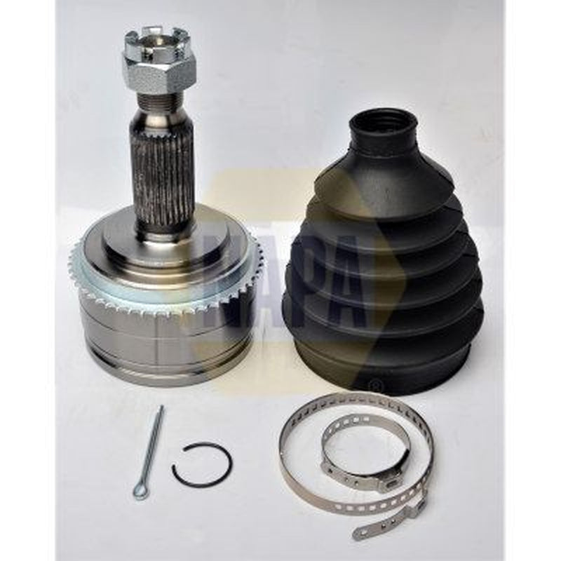 NAPA CV Axle Shaft Assembly Front fits Mitsubishi Pajero 2000-2006 2.5 3.2