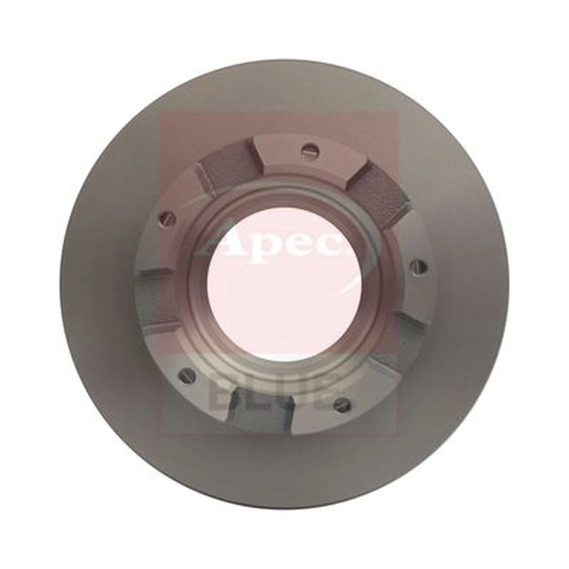Apec 2 x Solid Rear Brake Discs SDK6054-x2