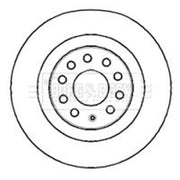 Borg & Beck Front & Rear Brake Discs & Pads fits VW Golf Alltrack VIII 2021-2024