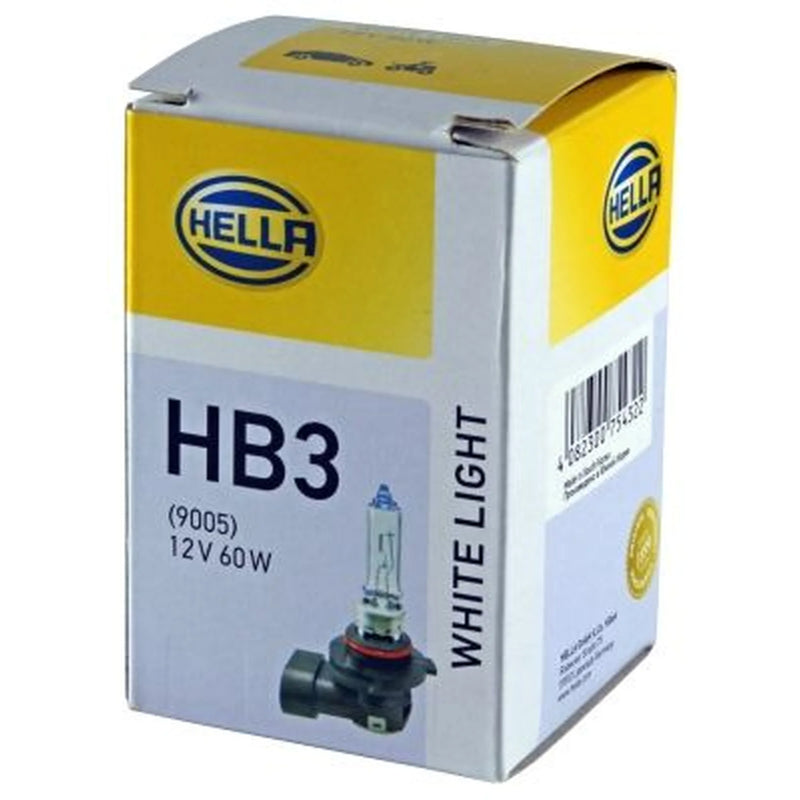 Hella Bulb HB3 12V 60W P20D White Light 8GH fits Alfa Romeo 166 1998-2007
