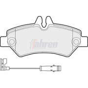 Fahren Rear Brake Pad Set FBP3091
