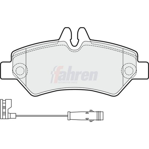 Fahren Rear Brake Pad Set FBP3091