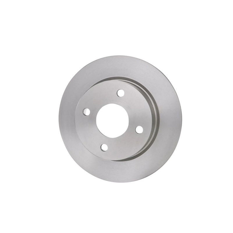 Bosch 2 x Solid Brake Discs fits Nissan Micra II 1992-2003 1.0 1.3 1.4