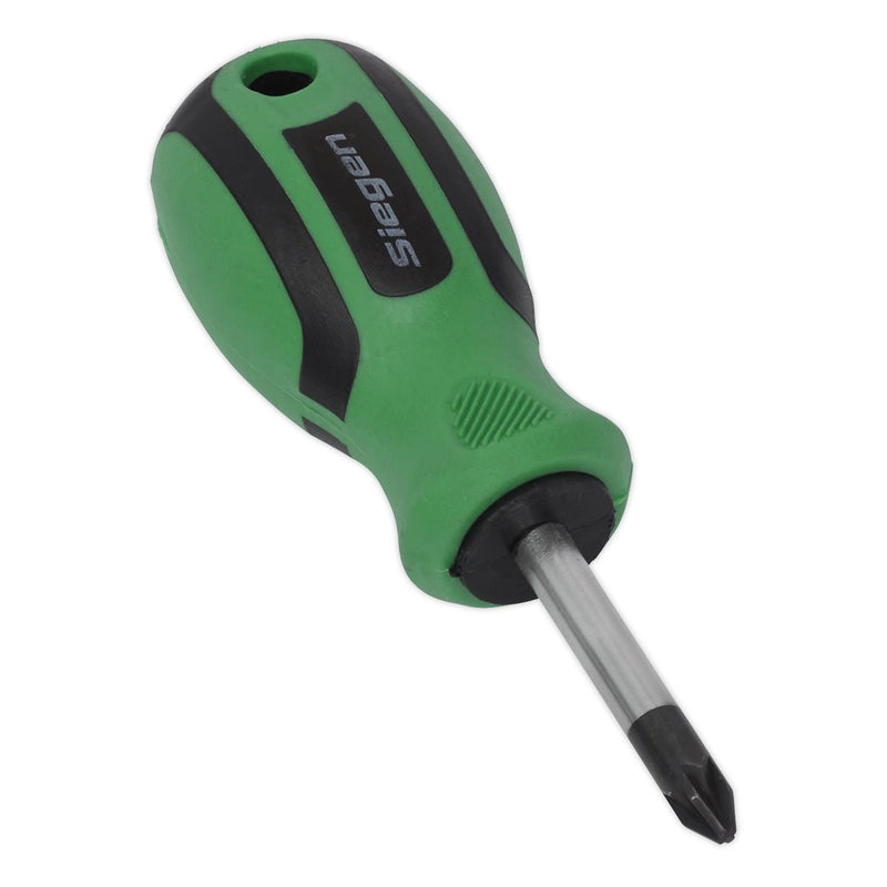 Sealey Screwdriver Pozi #2 x 38mm S01183 Siegen by Sealey - Dynamic Drive