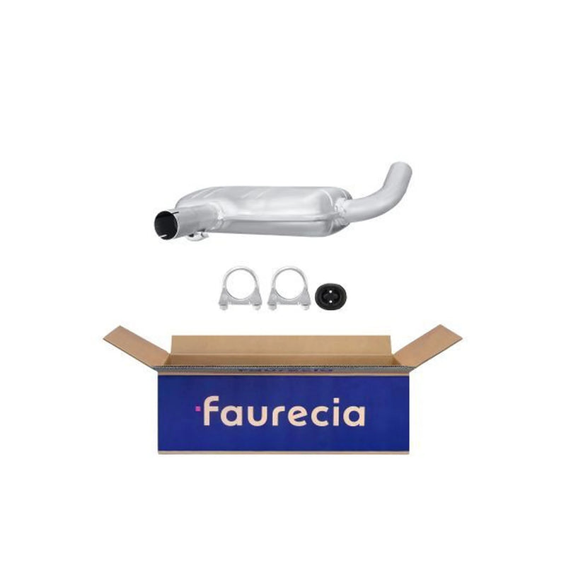 Hella Middle Silencer fits VW Golf 1986-1991 1.8