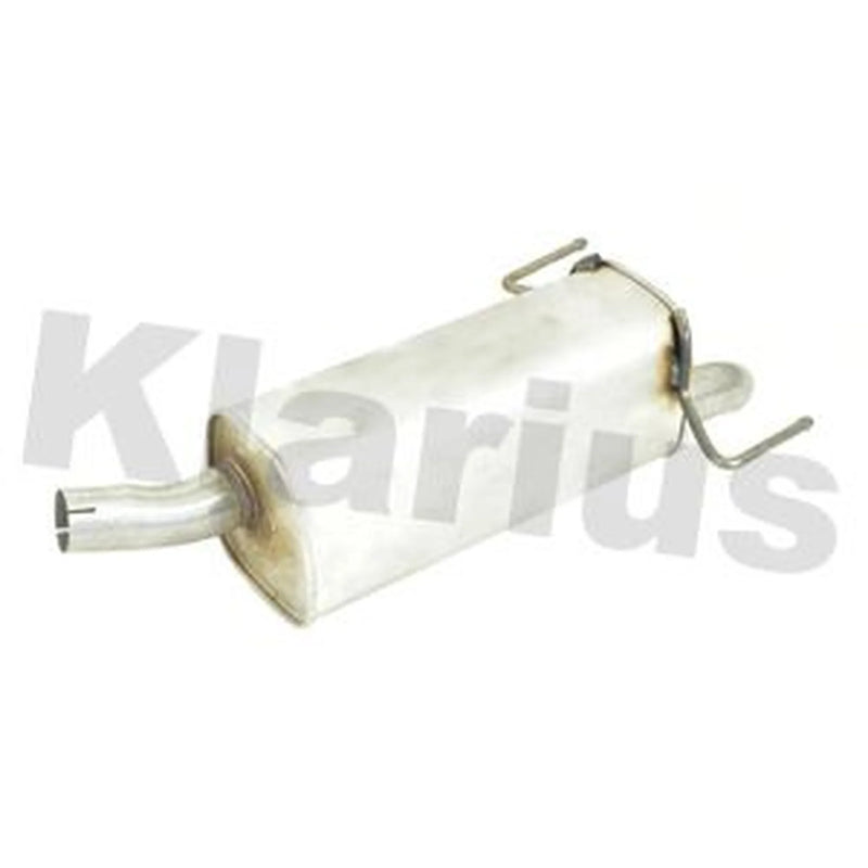 Klarius Box With Tail Pipe Rear fits Opel Astra H 2004-2010 1.9