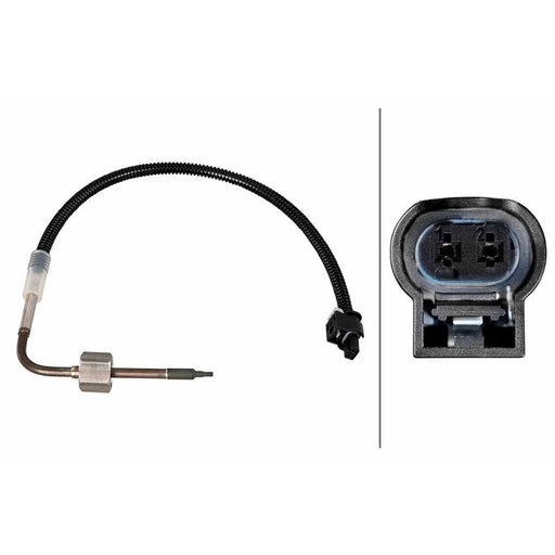 Hella Exhaust Gas Temperature Sensor before catalytic con fits Mercedes-Benz Cls