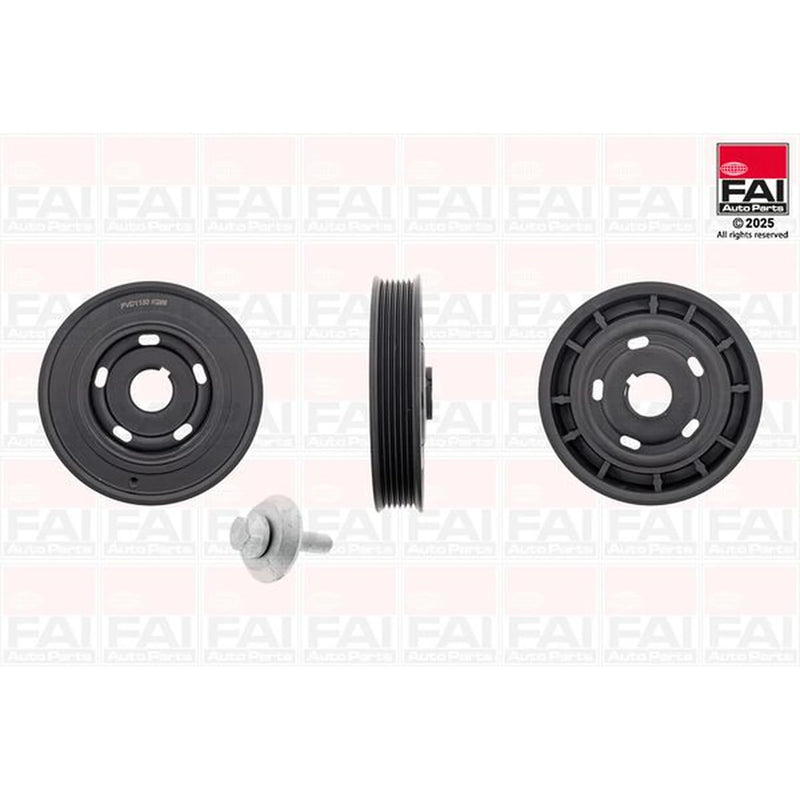 FAI Crankshaft Damper fits Citroën Berlingo 2018 on 1.5