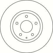 Abtex Front Brake Vented Discs & Pads fits Mazda CX-5 2011-2024 2.0 2.2 2.5