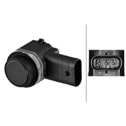 Hella Parking Sensor (PDC) Rear fits Alfa Romeo Giulietta 2010-2020