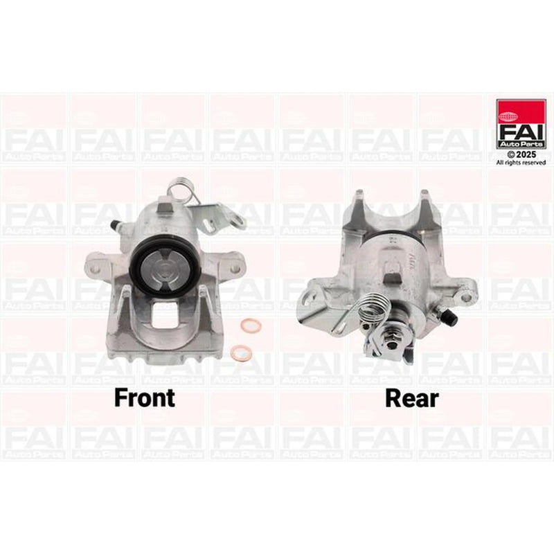 FAI Brake Caliper Assembly Rear Left fits Audi A3 1996-2003 1.8 1.9
