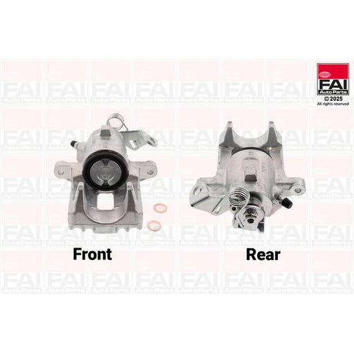 FAI Brake Caliper Assembly Rear Left fits Audi A3 1996-2003 1.8 1.9
