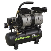 Sealey Low Noise Air Compressor 6L Direct Drive 0.7hp SAC0607S Sealey - Dynamic Drive