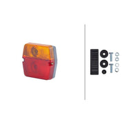 Hella Tail Light / Lamp P21/5W Left