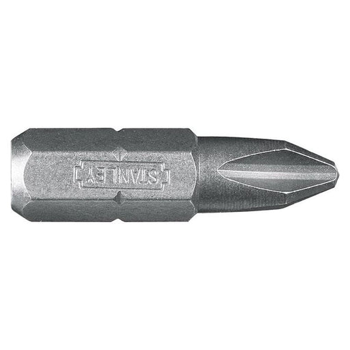 Stanley® Hand Tools Phillips Bits PH2 x 25mm (Box 25) STANLEY® Hand Tools - Dynamic Drive