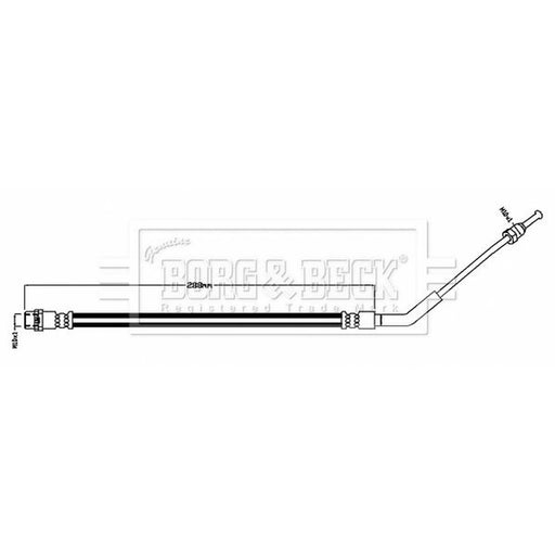 Borg & Beck Brake Hydraulic Hose Line inner BBH8764