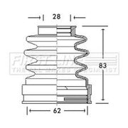 First Line Drive Shaft Bellow Kit Front Left fits Citroën Berlingo 1996-2011 1.4