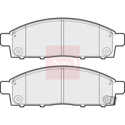 Apec Front Brake Pad Set PAD2106
