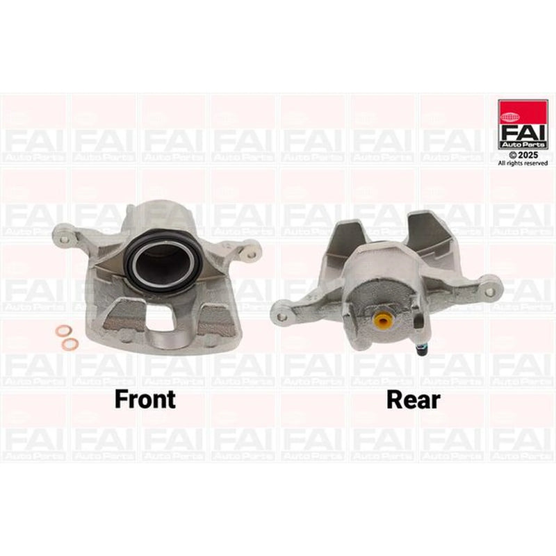 FAI Brake Caliper Assembly Front Right fits Fiat Fullback Pickup 2016 on 2.4