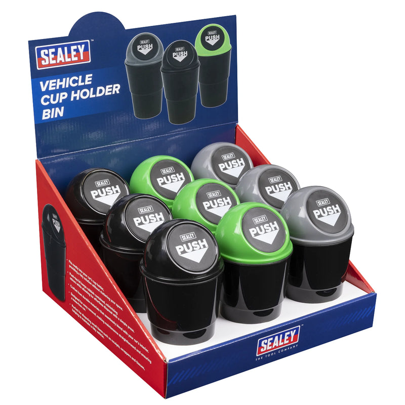 Sealey Vehicle Cup Holder Bin VS09 450ml
