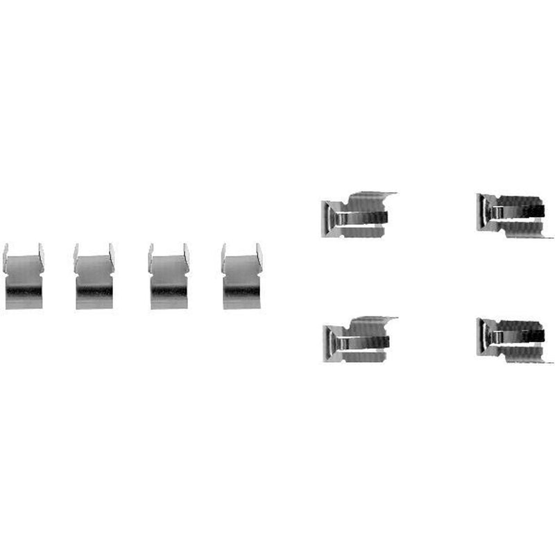Mintex Brake Pad Accessory Fitting Kit Front fits Bertone Freeclimber 1989-1993