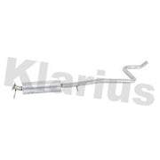 Klarius Box With Centre Pipe Centre fits Ford Fiesta VI 2008-2018 1.6