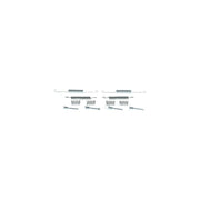 Bosch Parking Brake Shoe Accessory Kit fits Jaguar Xj 1969-1997
