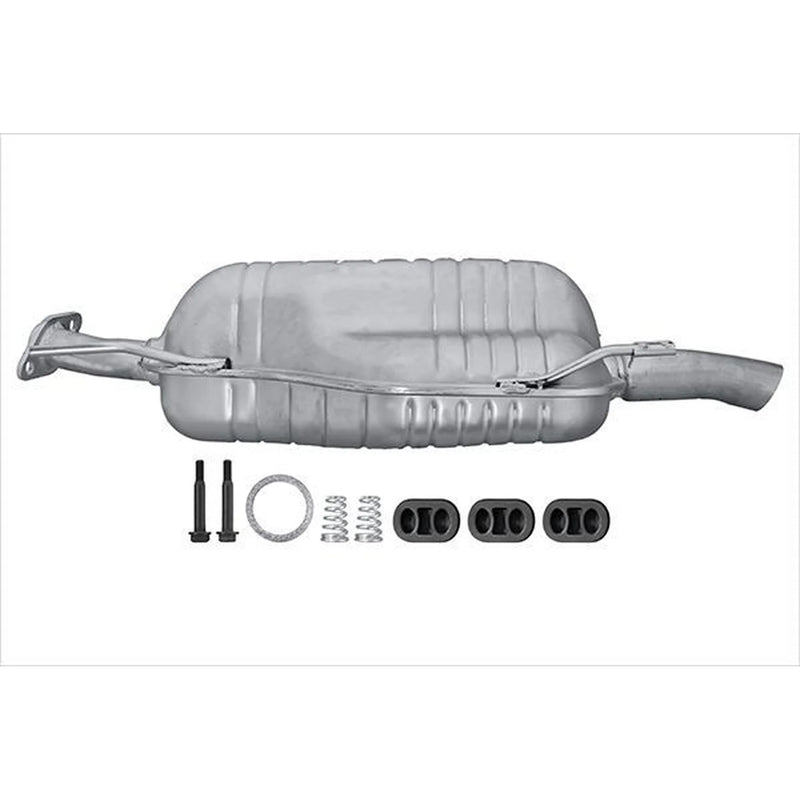 Hella End Silencer Rear fits Opel Astra G 1998-2005 1.7 2.0 2.2