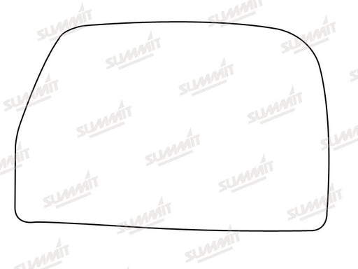Summit Non-Heated Base Plate With Lower Blind-Spot Mirror Glass fits Iveco Daily RHS Summit - Bars 4 Cars