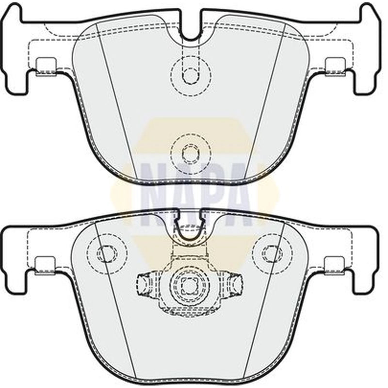 NAPA Rear Brake Pad Set fits BMW 3 2011-2019