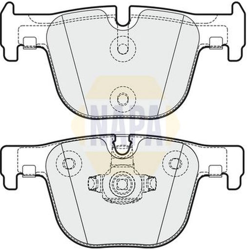NAPA Rear Brake Pad Set NBP1606