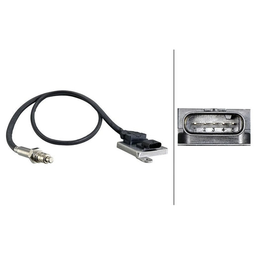 Hella AdBlue NOx Sensor fits Mercedes-Benz C-Class 2016-2018