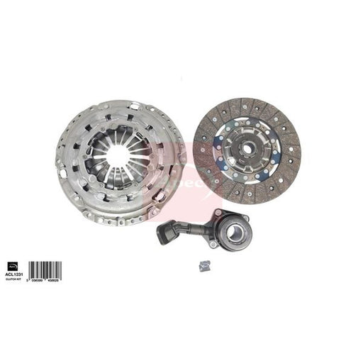 Apec Clutch Kit Set 3pc fits Ford Galaxy III 2015-2018 2.0